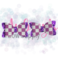 Plum Checkered