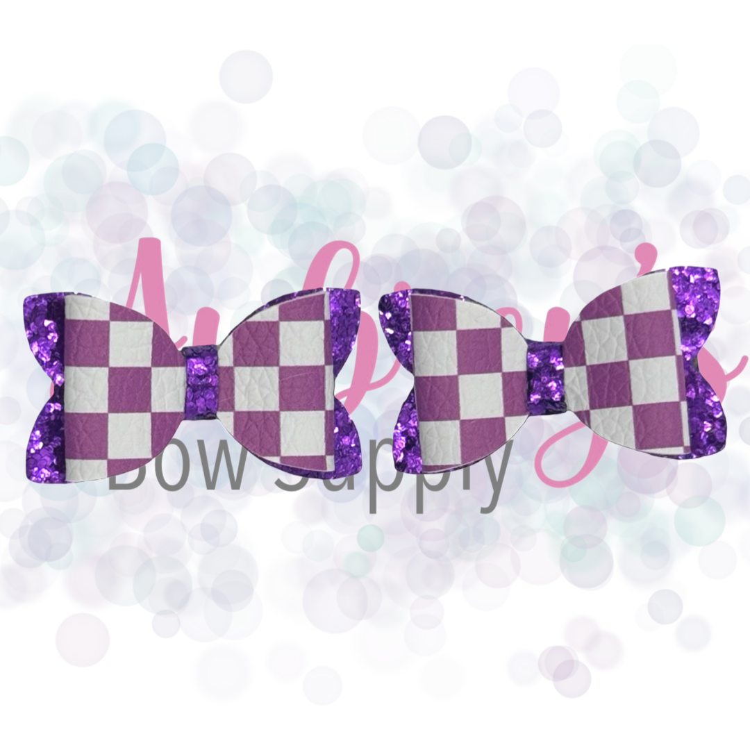 Plum Checkered