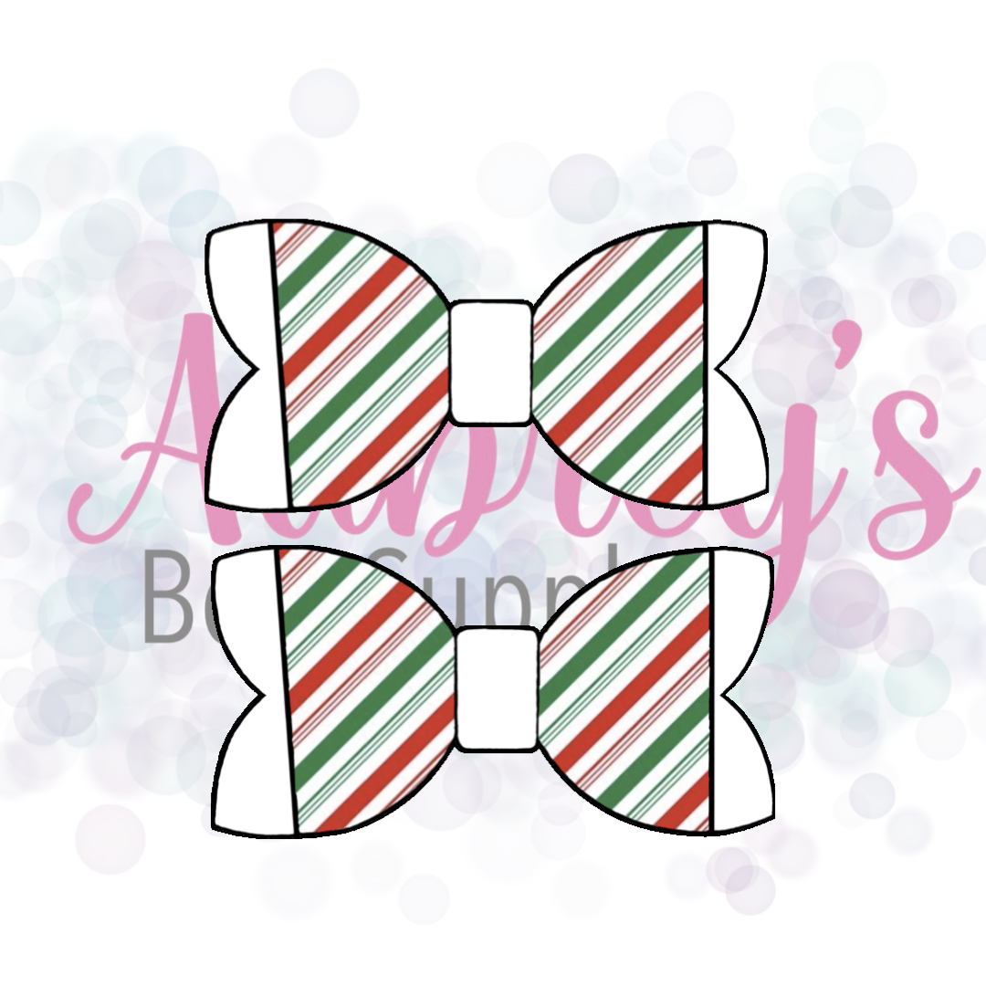 Red and Green Candy Cane Stripes