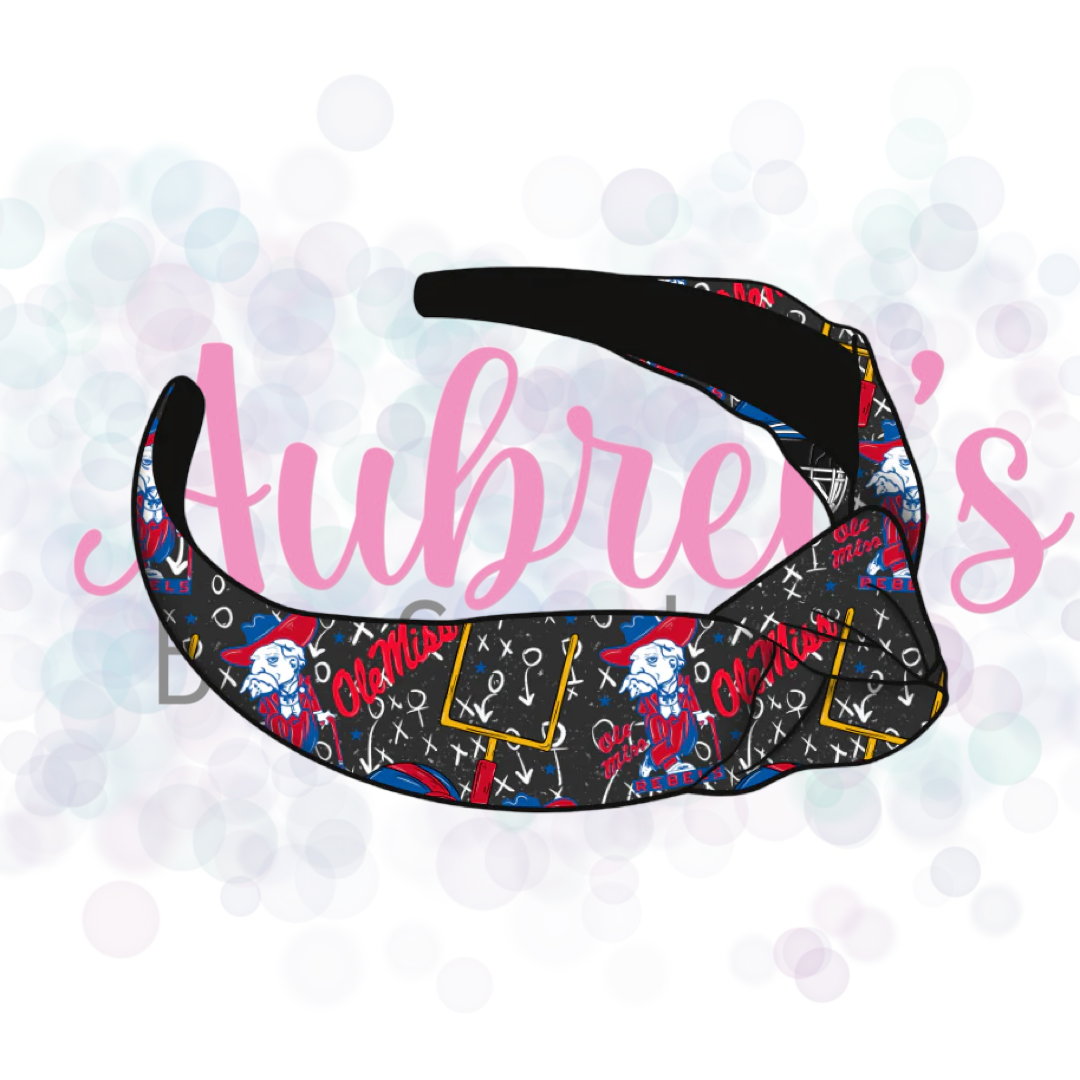 College Football Knot Headbands Pre-Order