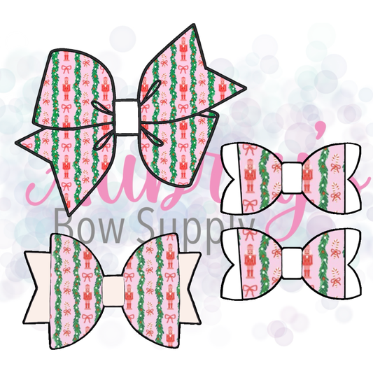 Nutcracker Bow Stripes
