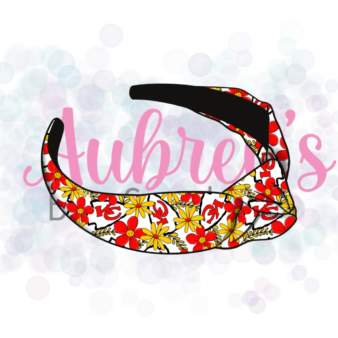 Floral NFL Headband Pre-Order