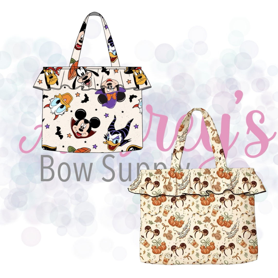 Character Halloween Tote Bag