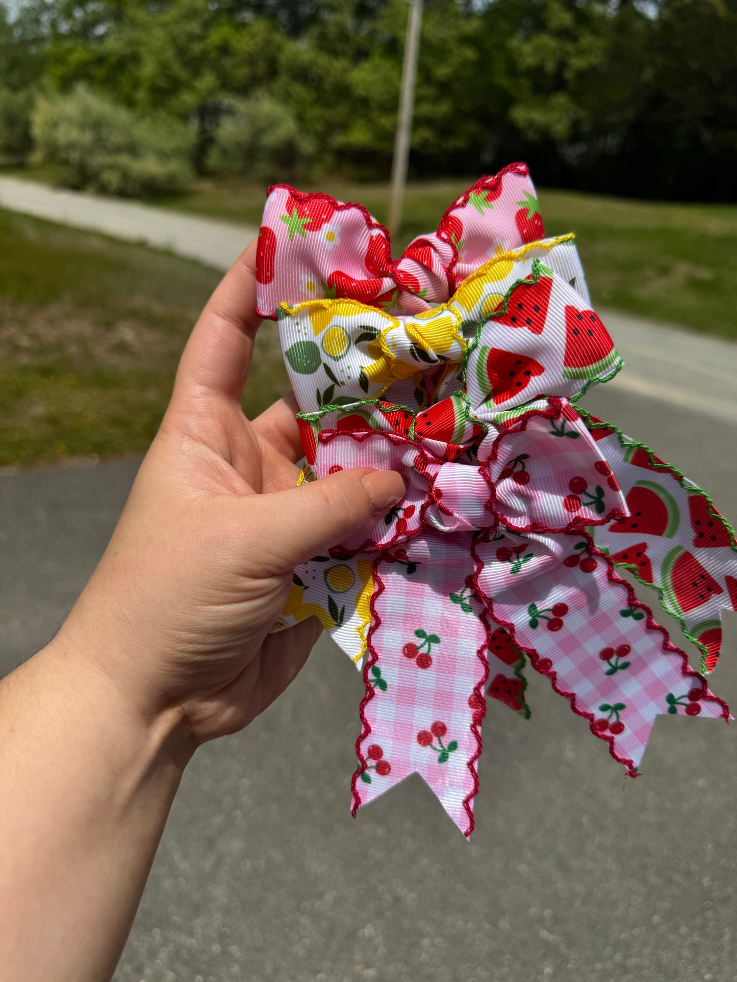 Fruit Ribbon Bows