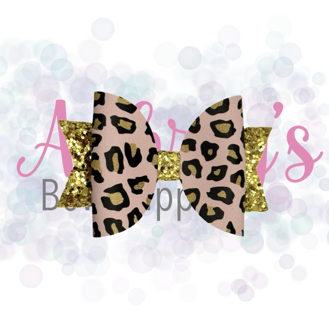 Blush Gold Fall Leopard