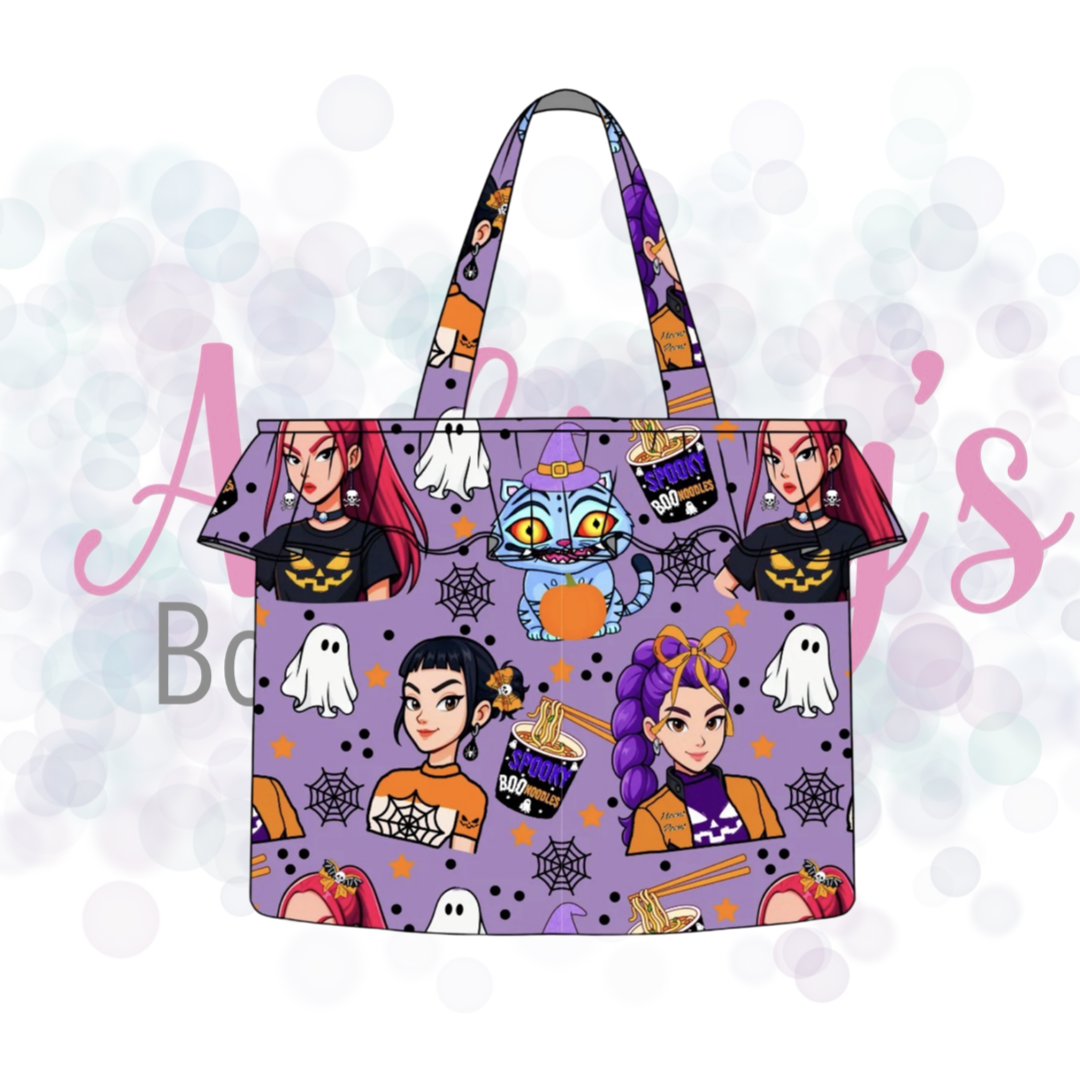 Character Halloween Tote Bag