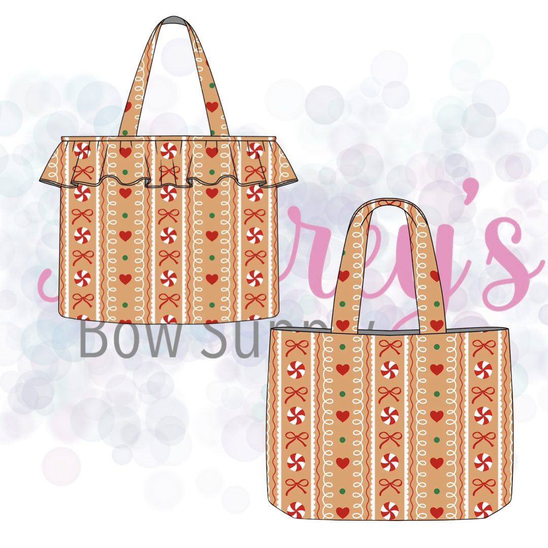 Gingerbread Tote Bags