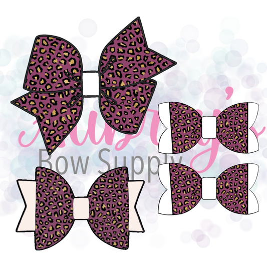 Plum Gold Fall Leopard