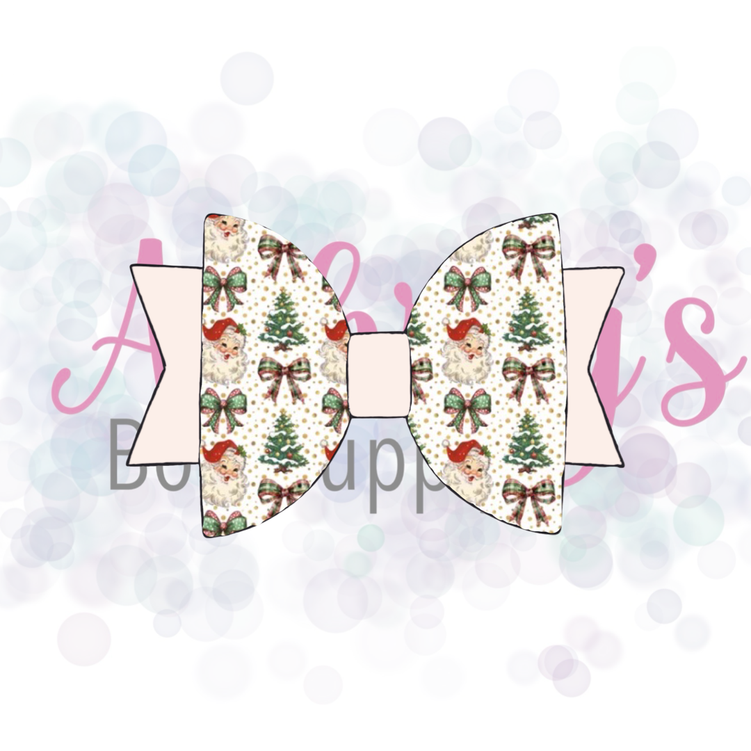 Vintage Santa Bows