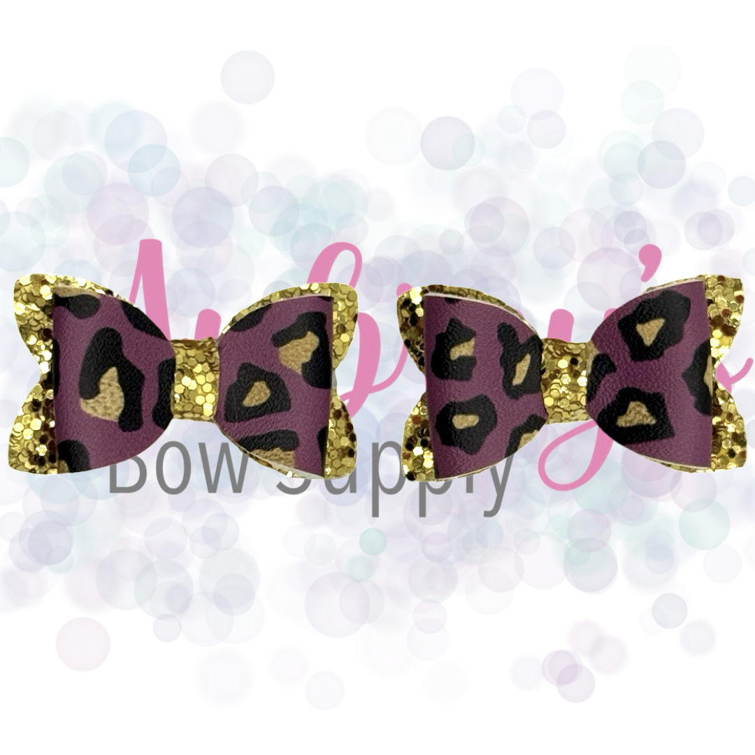 Plum Gold Fall Leopard