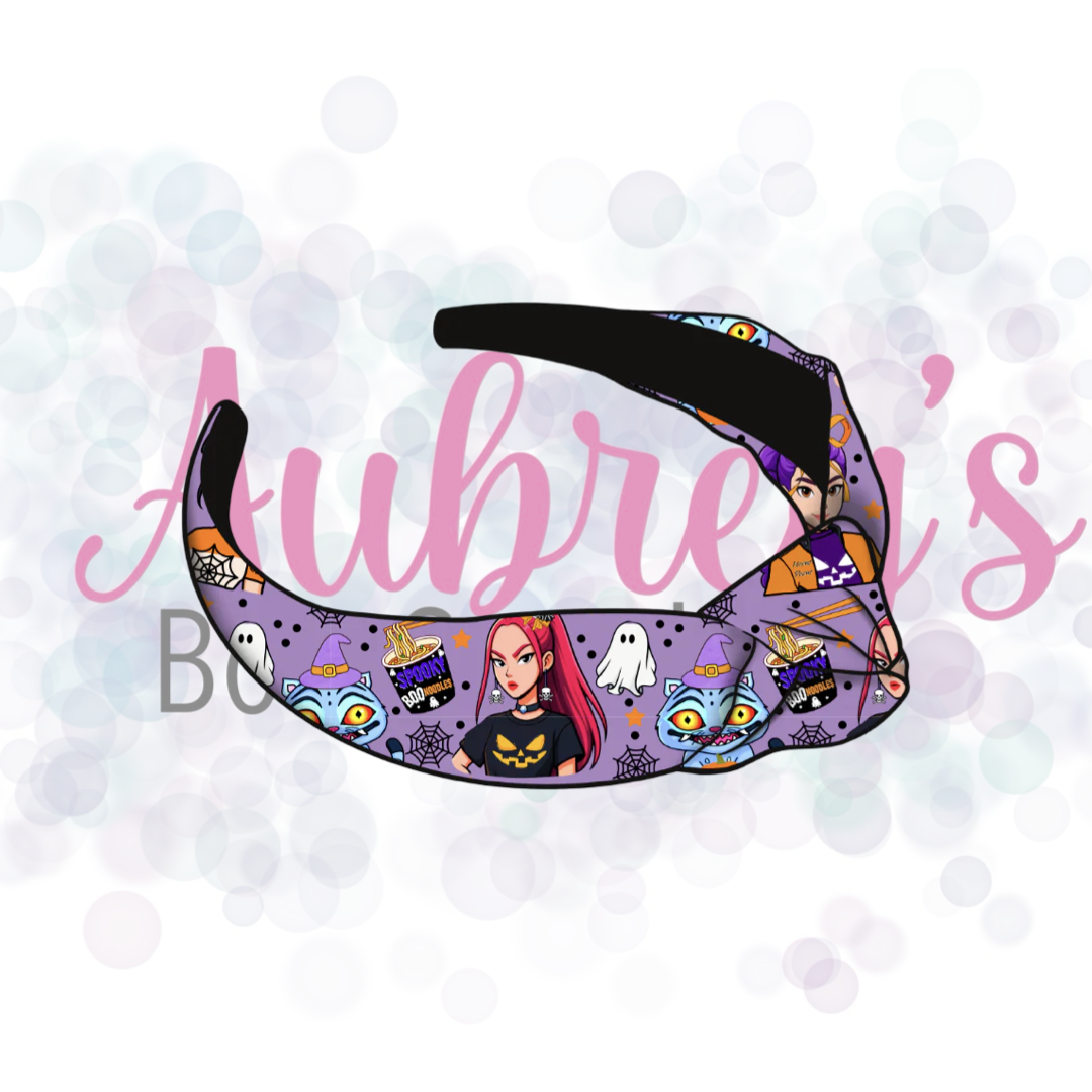 Halloween Character Knot Headband
