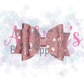 Light Pink Star Glitter