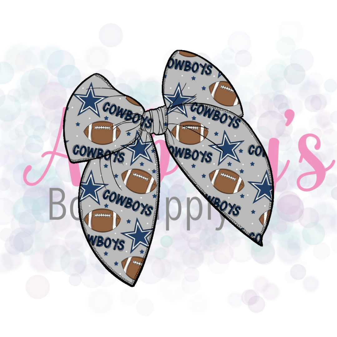 NFL Fabric Bow Pre-Order