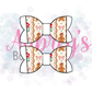 Gingerbread Bow Stripes