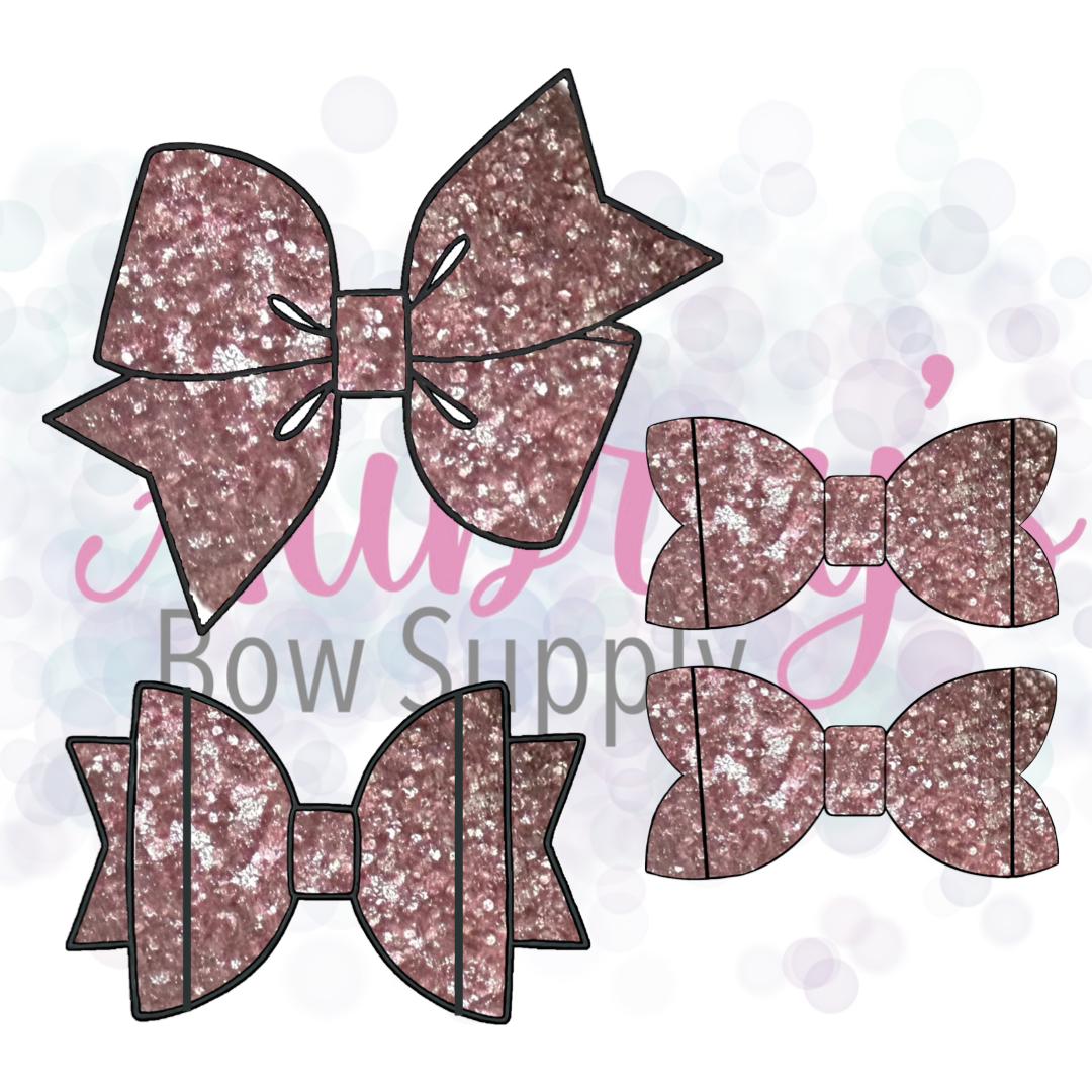 Mauve Chunky Glitter