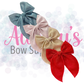 Shimmer Fabric Bow