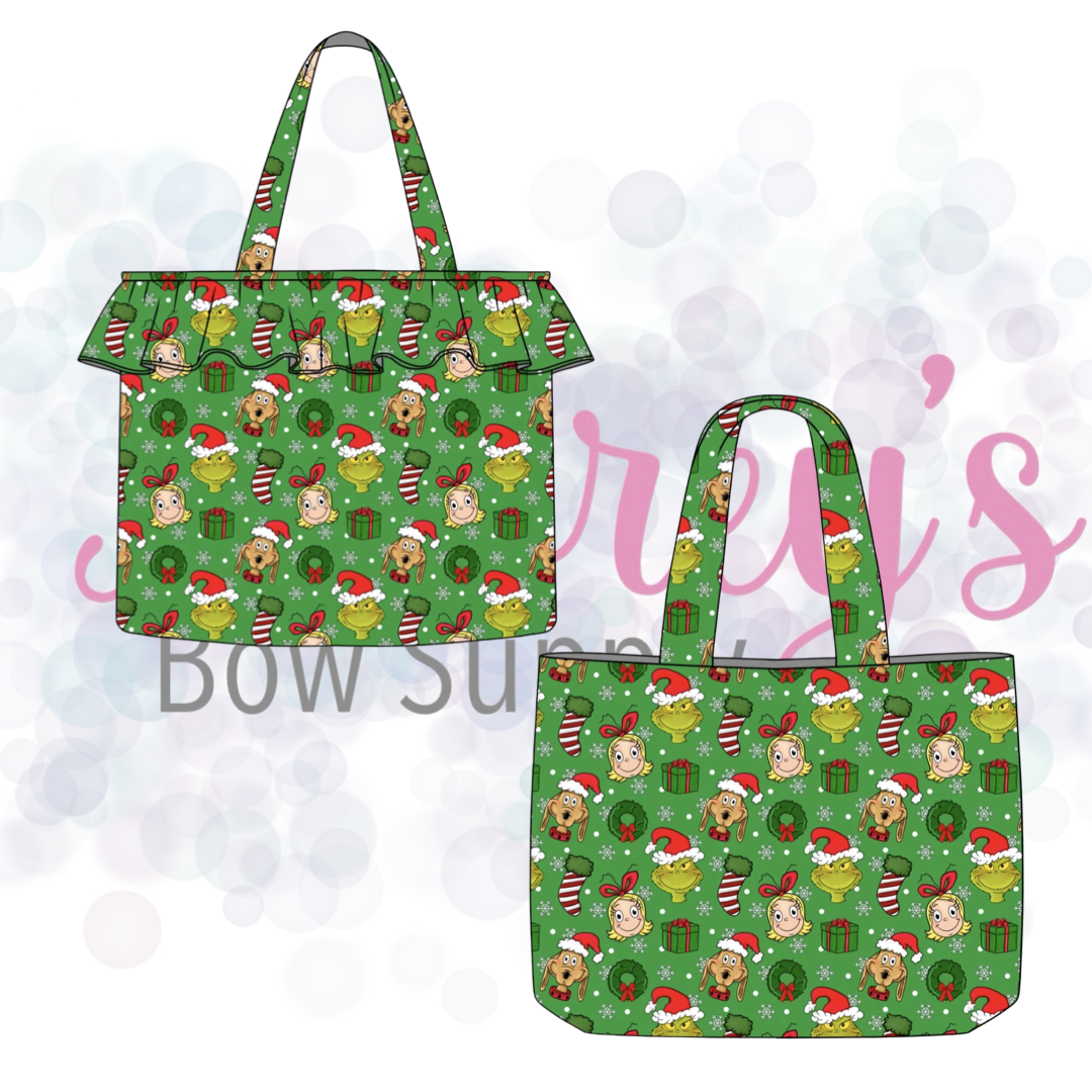 You’re A Mean One Tote Bags