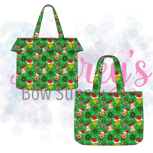 You’re A Mean One Tote Bags