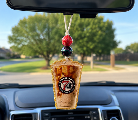 Seven Brew Car Mirror Charms