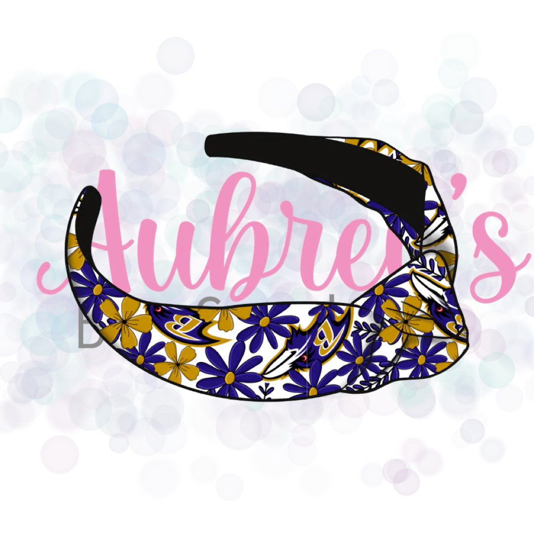 Floral NFL Headband Pre-Order