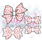 Candy Cane Bows