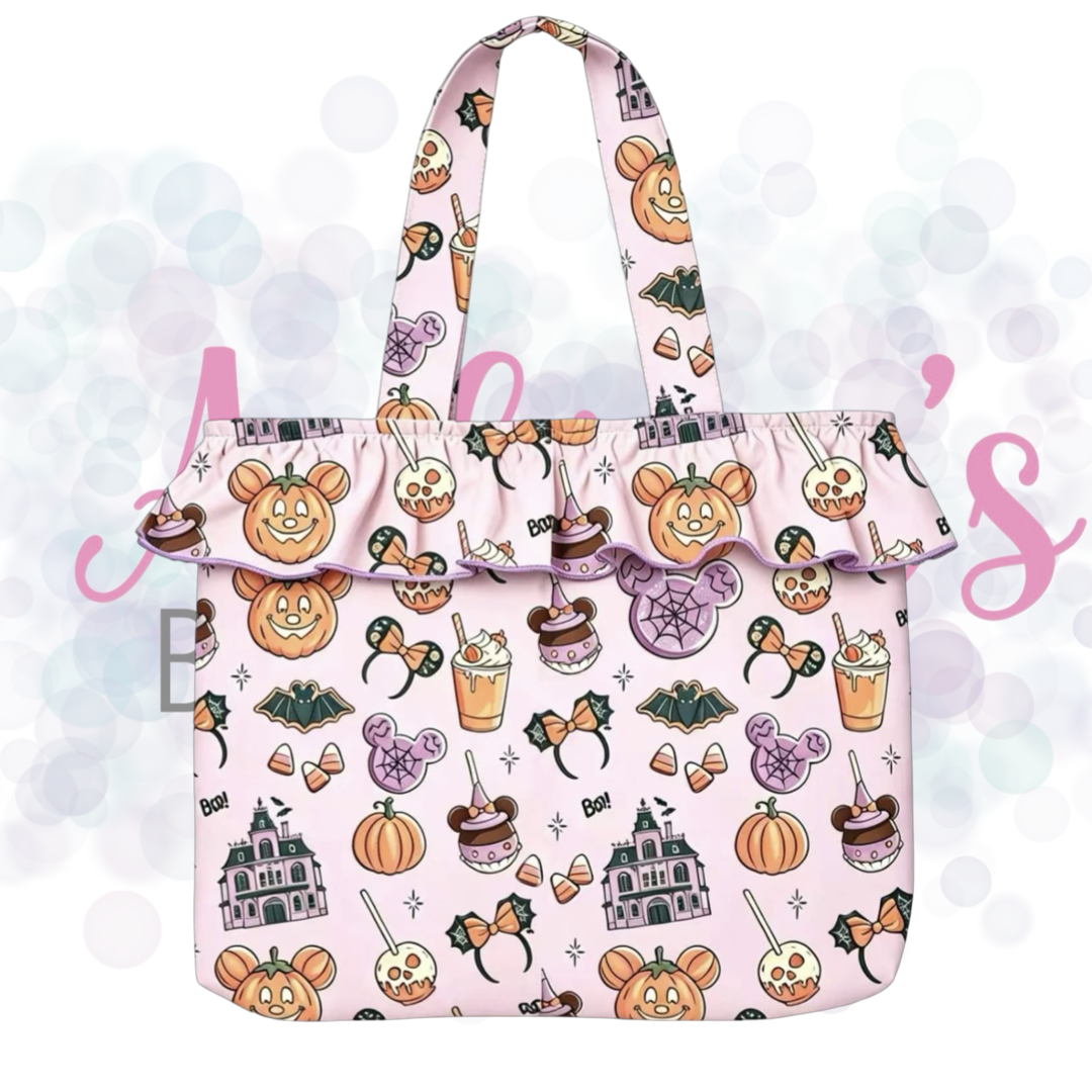 Character Halloween Tote Bag