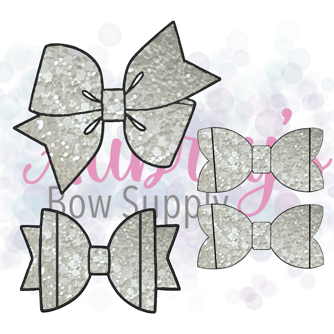 White Chunky Glitter