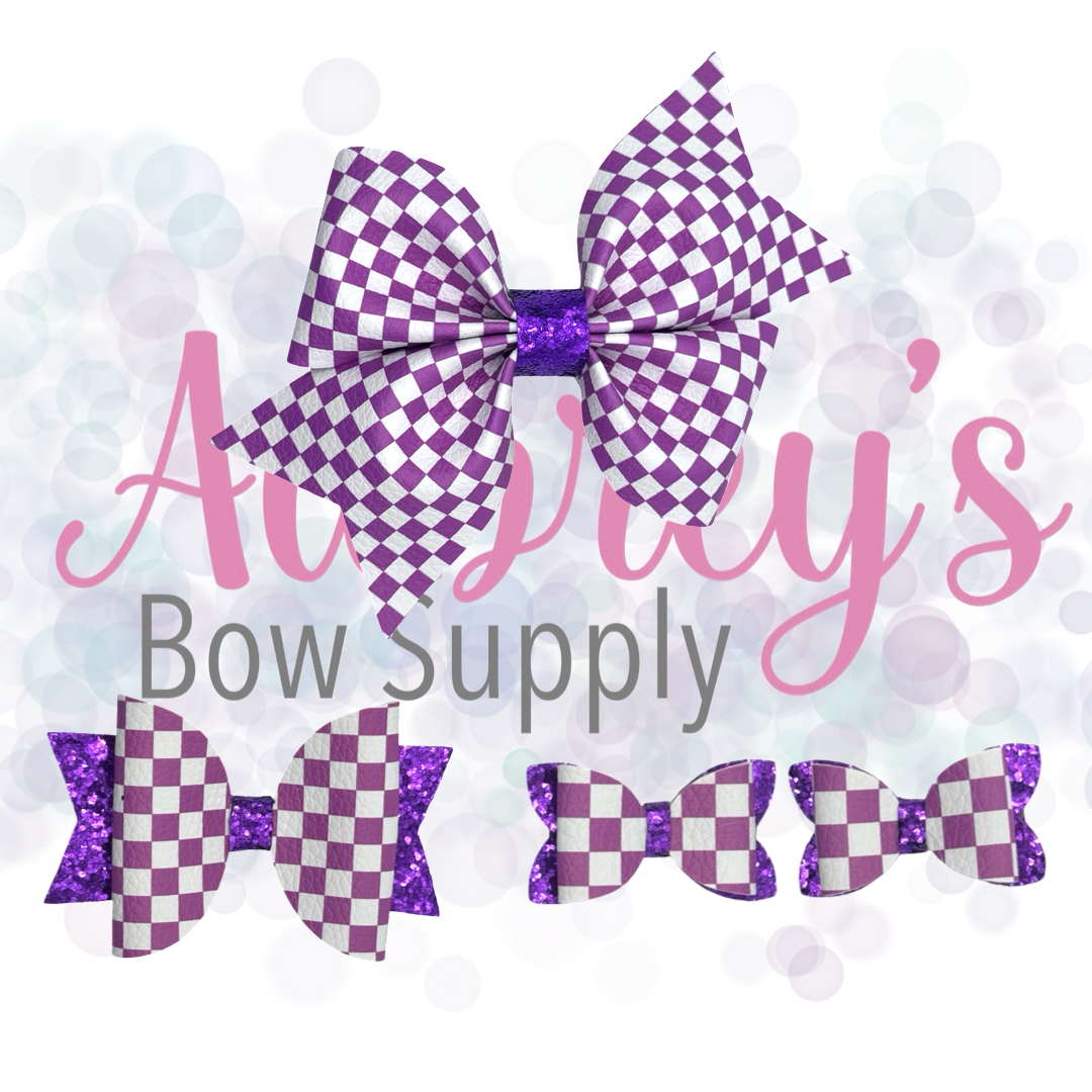 Plum Checkered