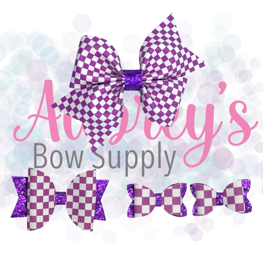 Plum Checkered