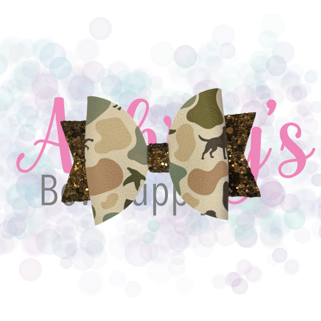 Camo Hunting Dog & Duck