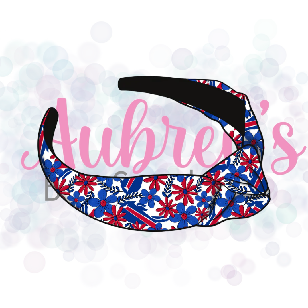 Floral NFL Headband Pre-Order