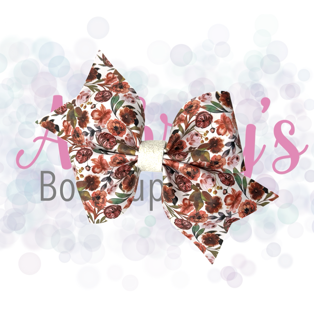 Dark Fall Watercolor Floral