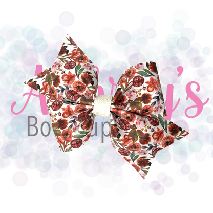 Dark Fall Watercolor Floral
