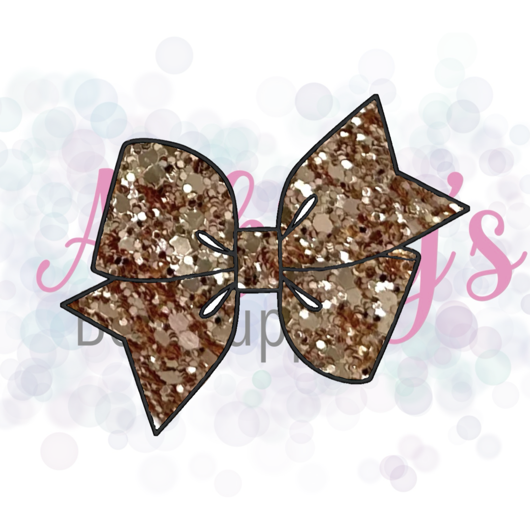 Rose Gold Chunky Glitter