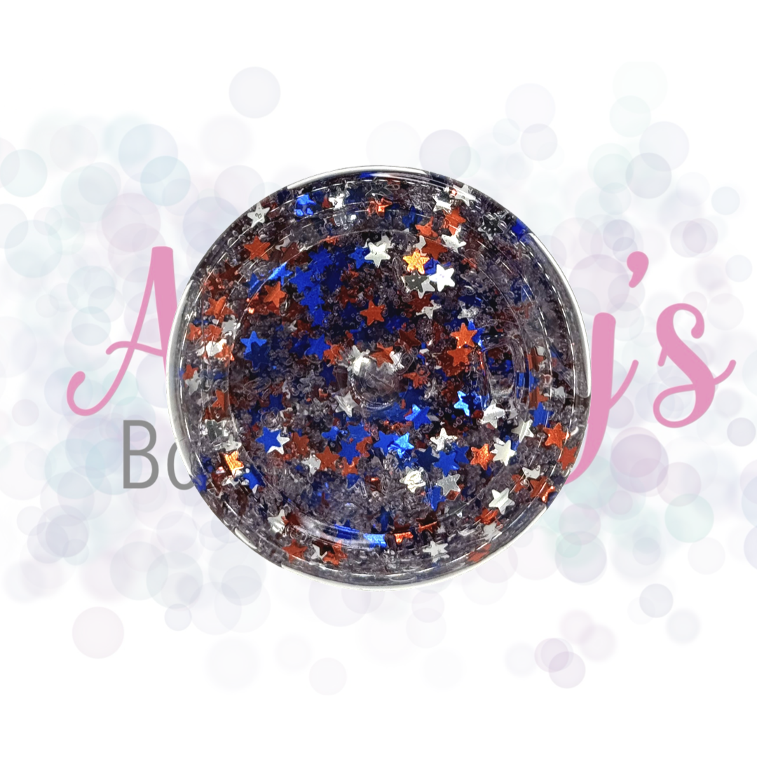 America 250 Glitter Hair Gel
