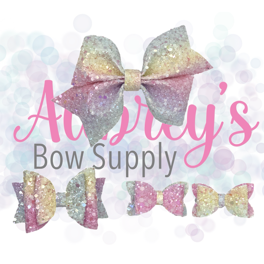 Pastel Rainbow Glitter