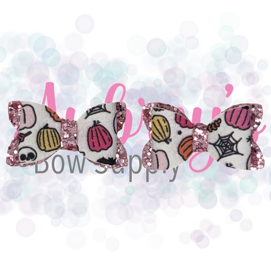 Pink Pumpkin Ghost Piggies