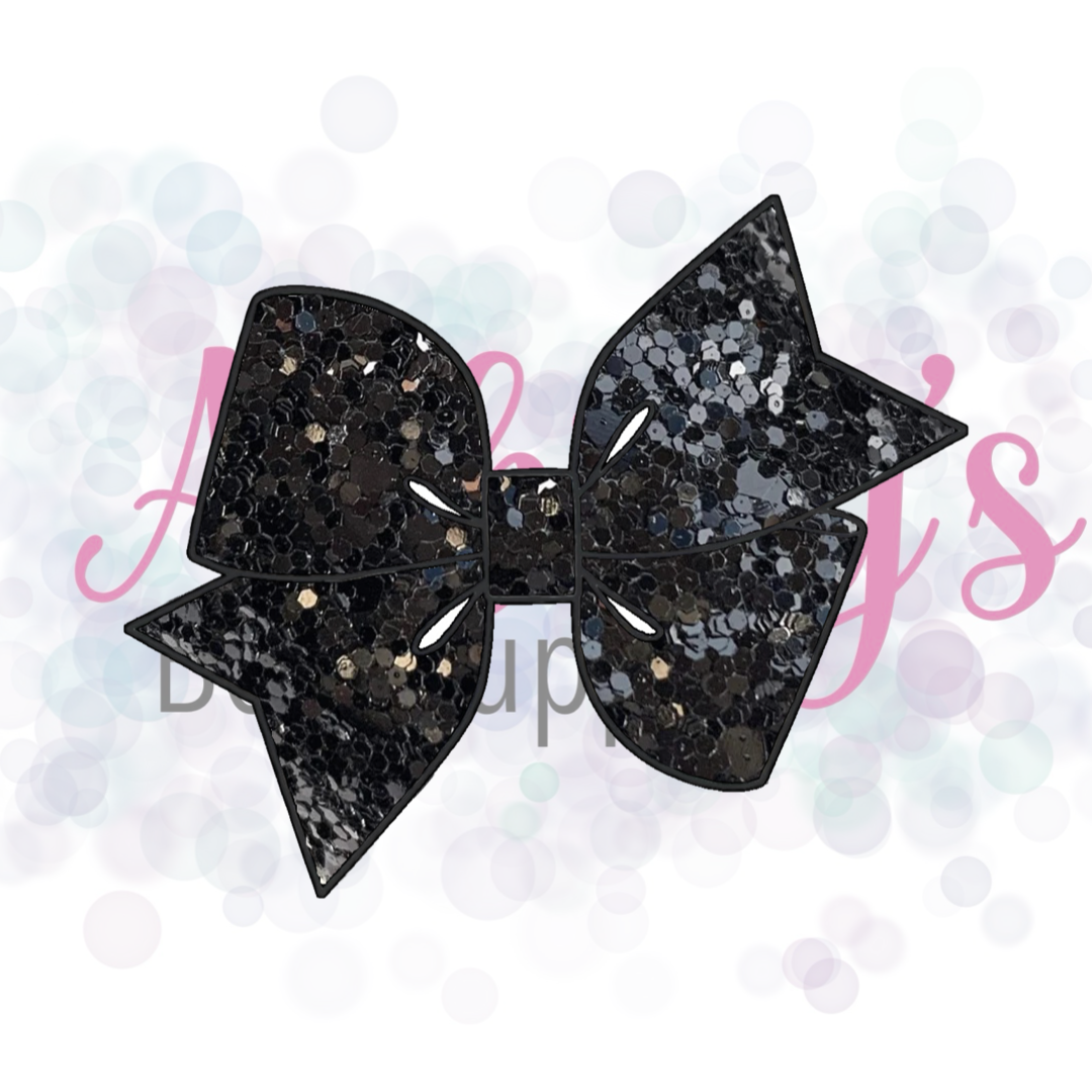 Black Chunky Glitter