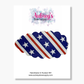 Snap Clip Stars and Stripes