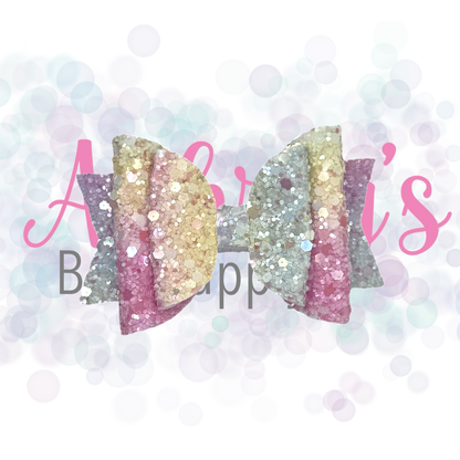 Pastel Rainbow Glitter