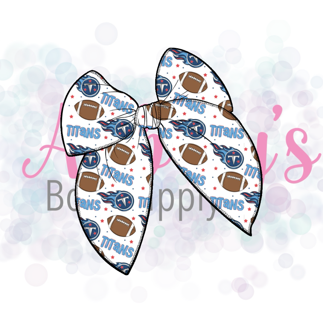 NFL Fabric Bow Pre-Order