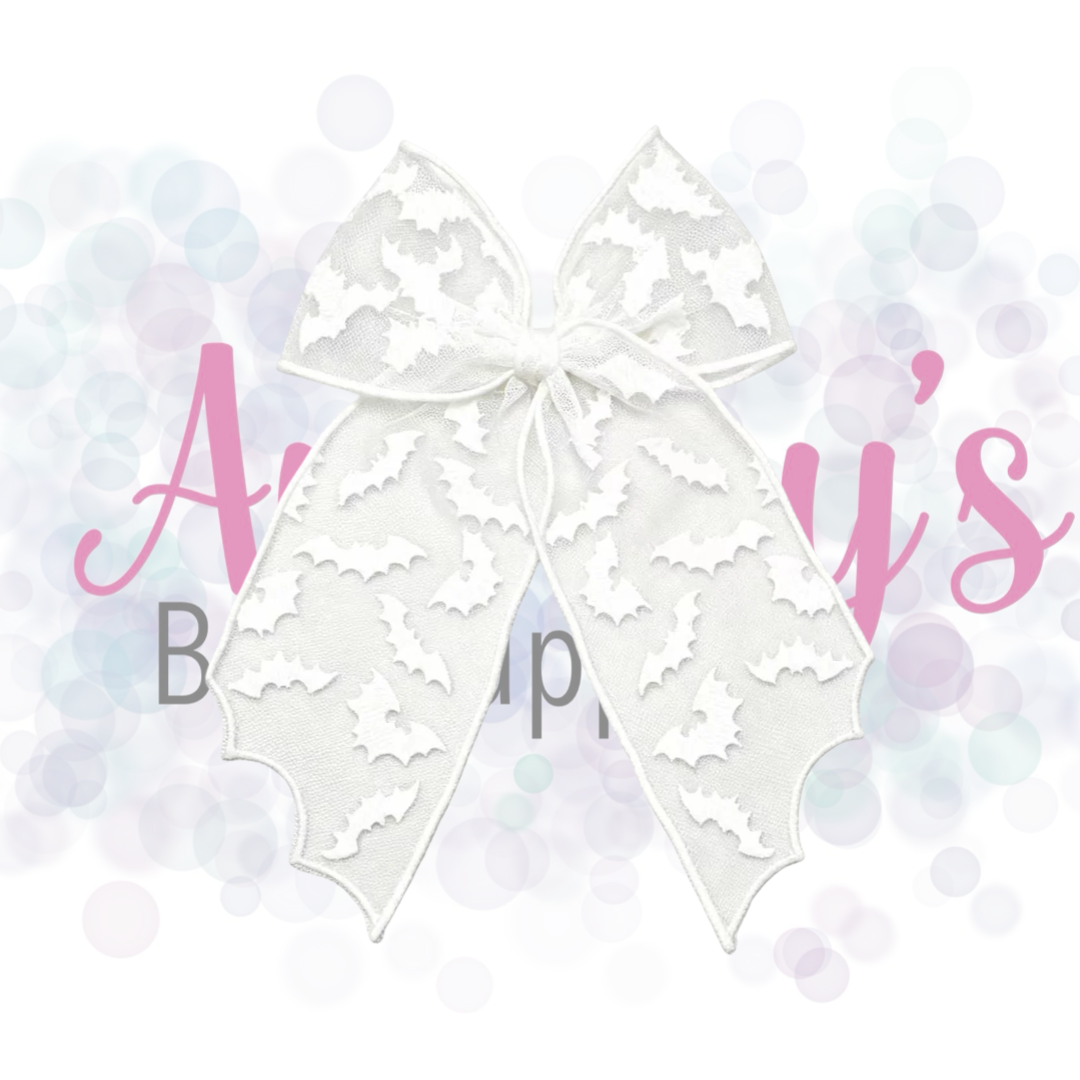 Bat Tulle Bow