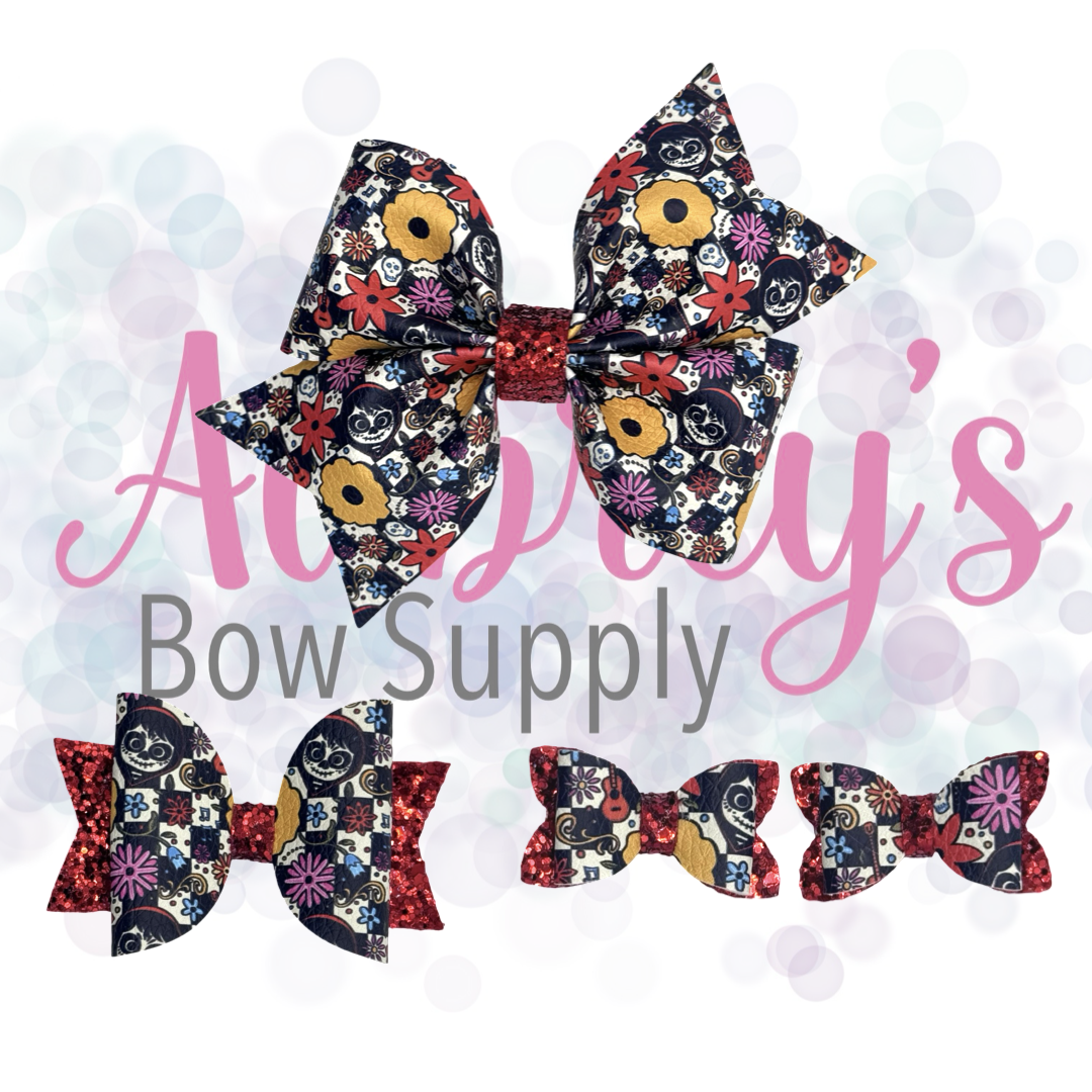 Dia De Los Muertos Movie Checkered