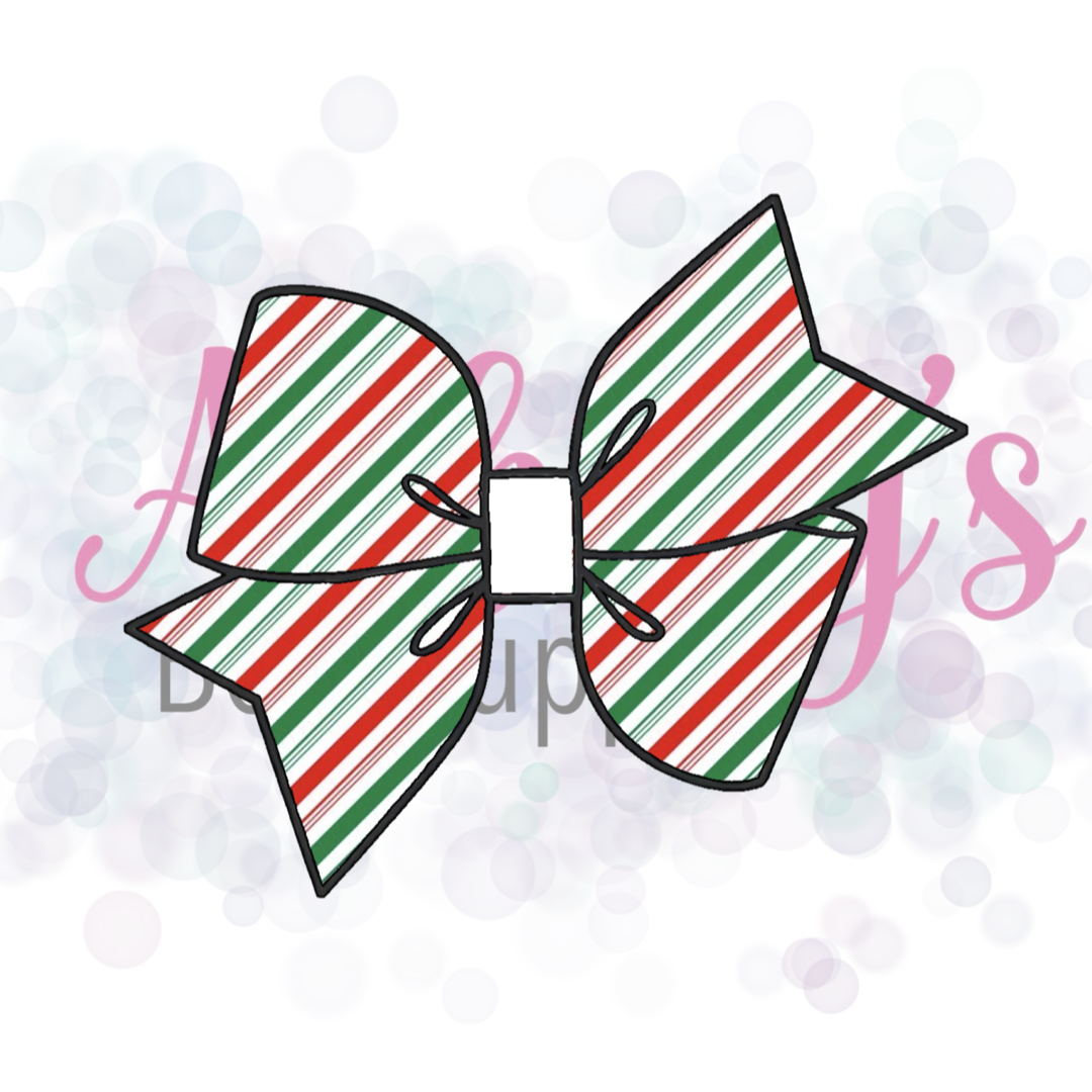 Red and Green Candy Cane Stripes