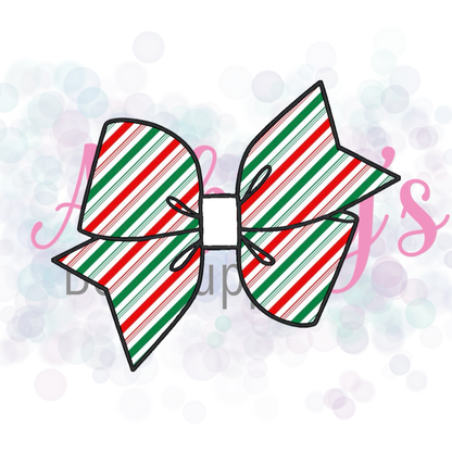 Red and Green Candy Cane Stripes