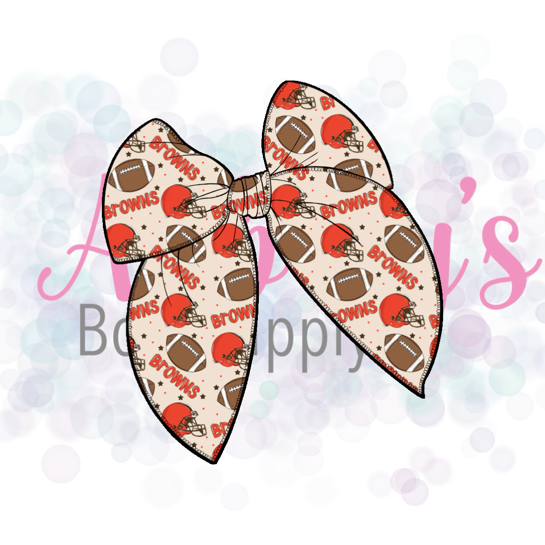 NFL Fabric Bow Pre-Order