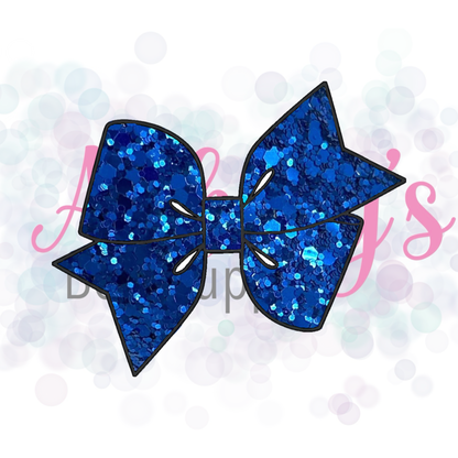 Blue Chunky Glitter