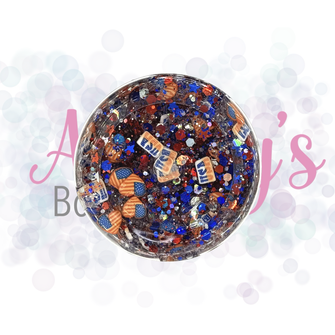 America 250 Glitter Hair Gel