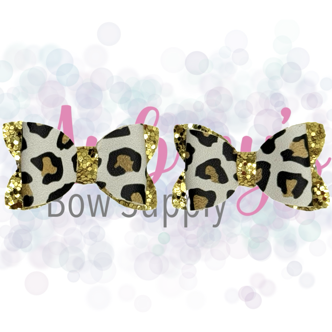 Cream Gold Fall Leopard