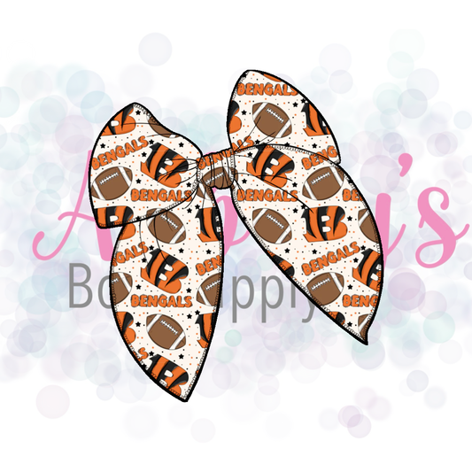 NFL Fabric Bow Pre-Order